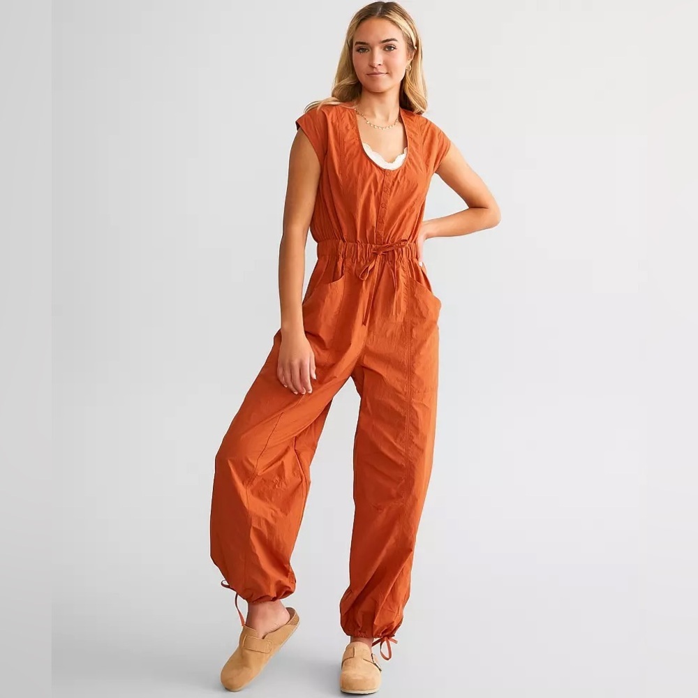 Free People Movement Women's Fly By Night Jumpsuit Size Medium